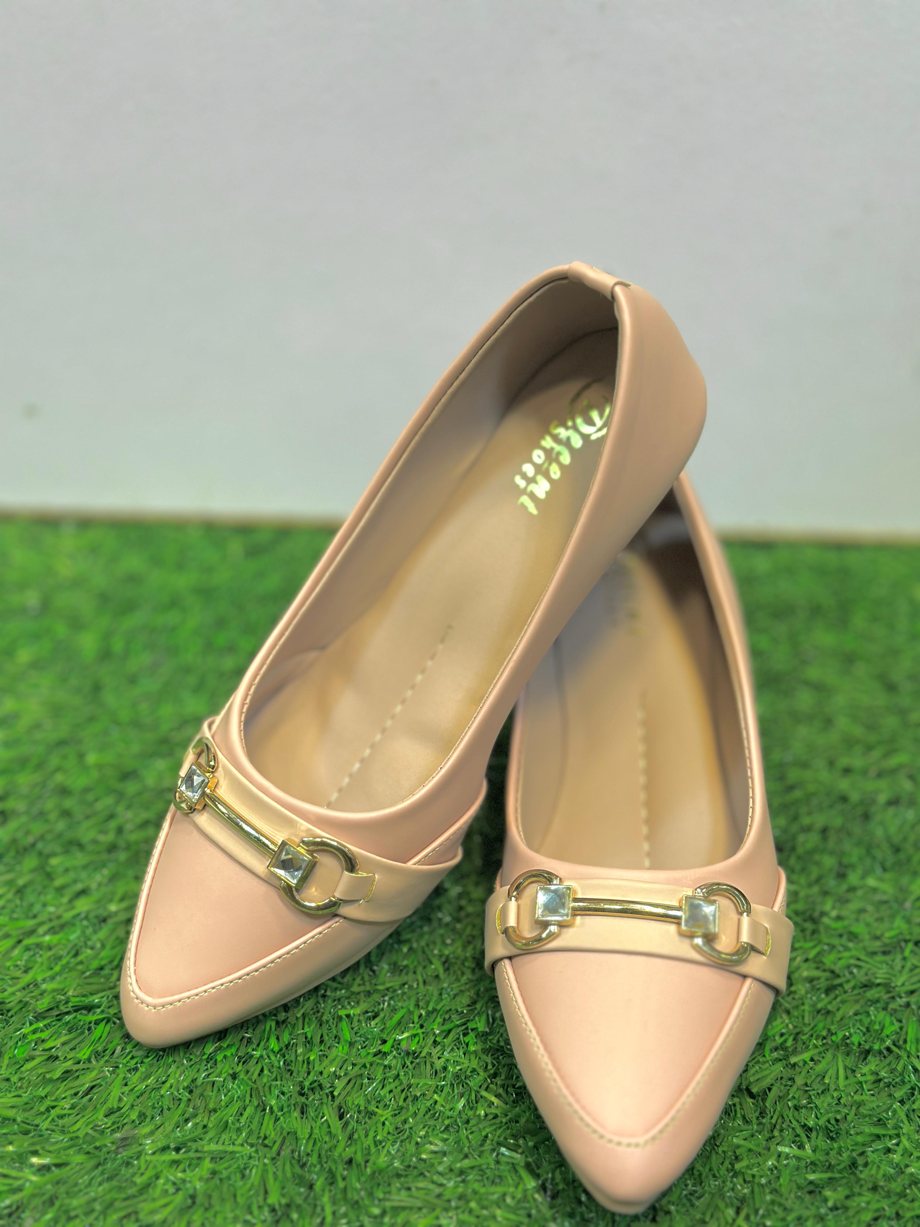 Elegant Buckle Flats