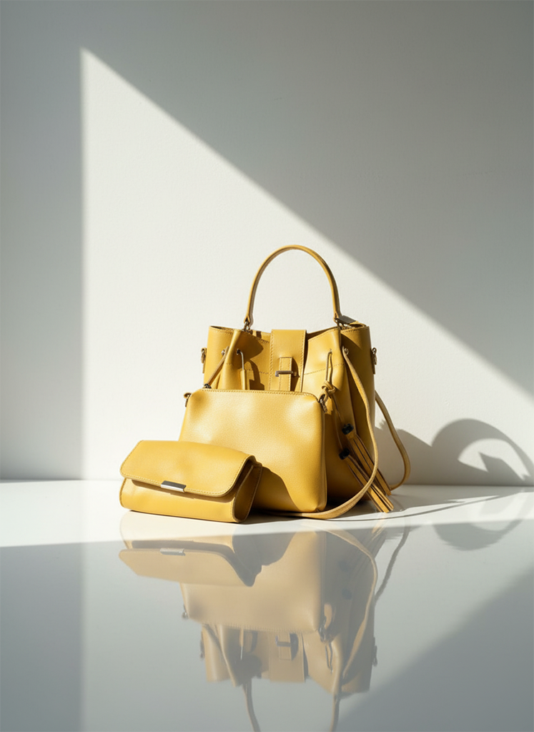 Saffron Duet Bucket Bag Set