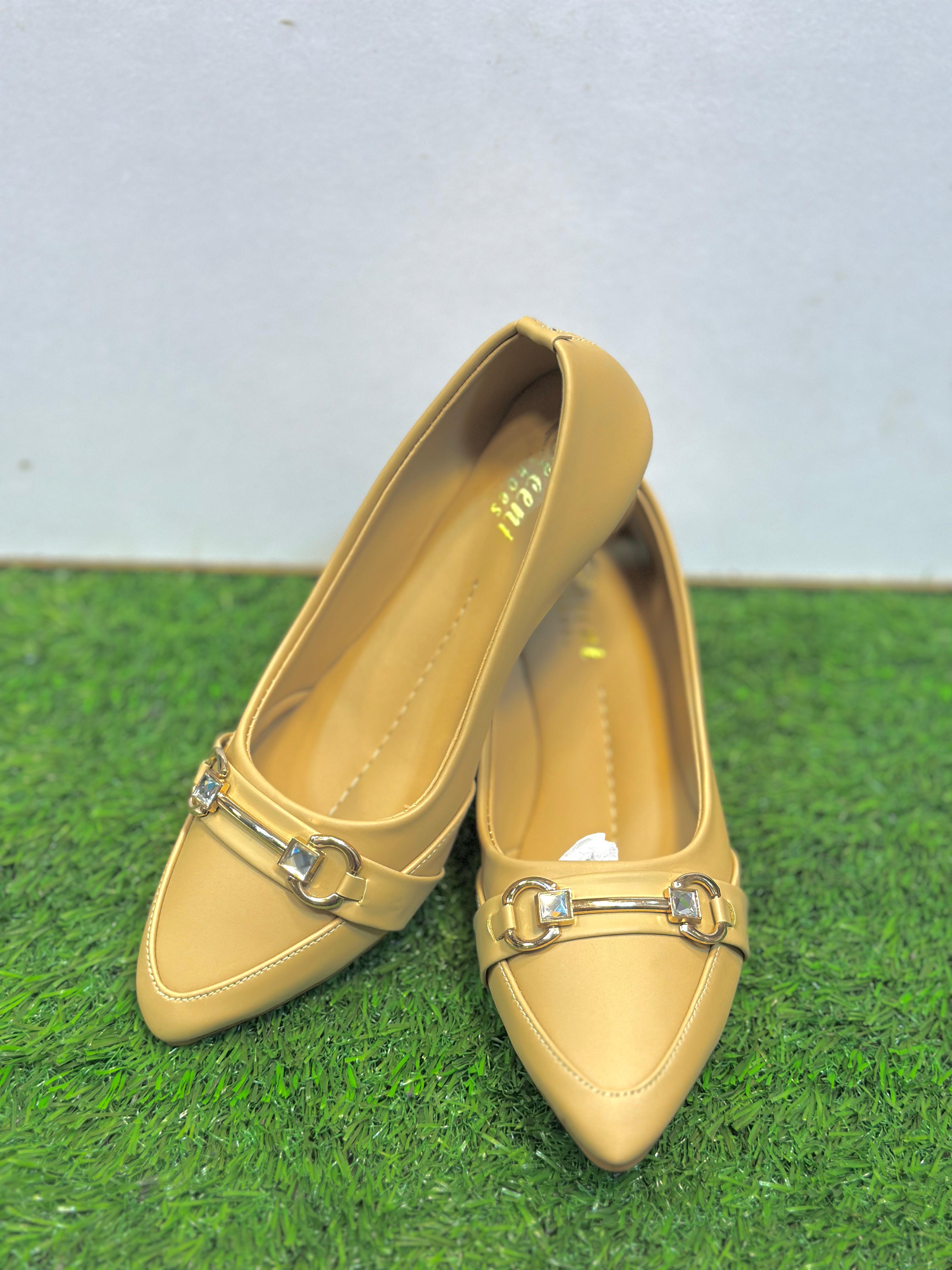 Elegant Buckle Flats