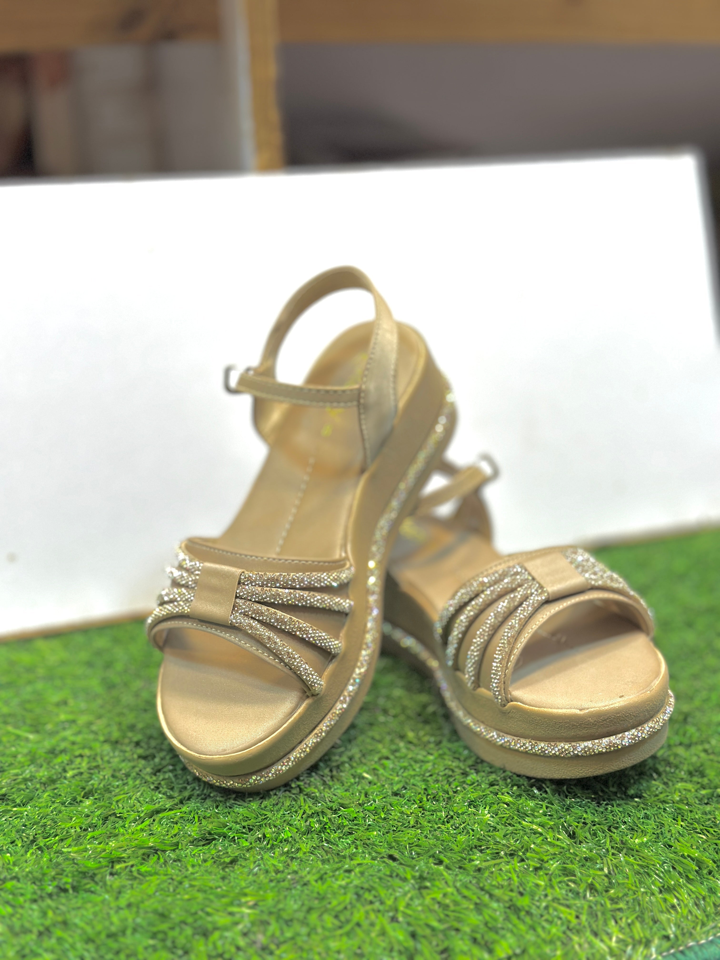 Sparkle Platform Sandals