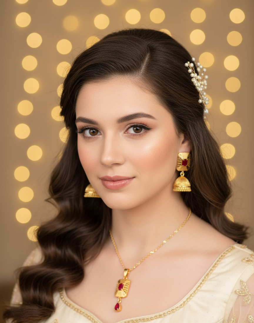 Regal Jhumka Set