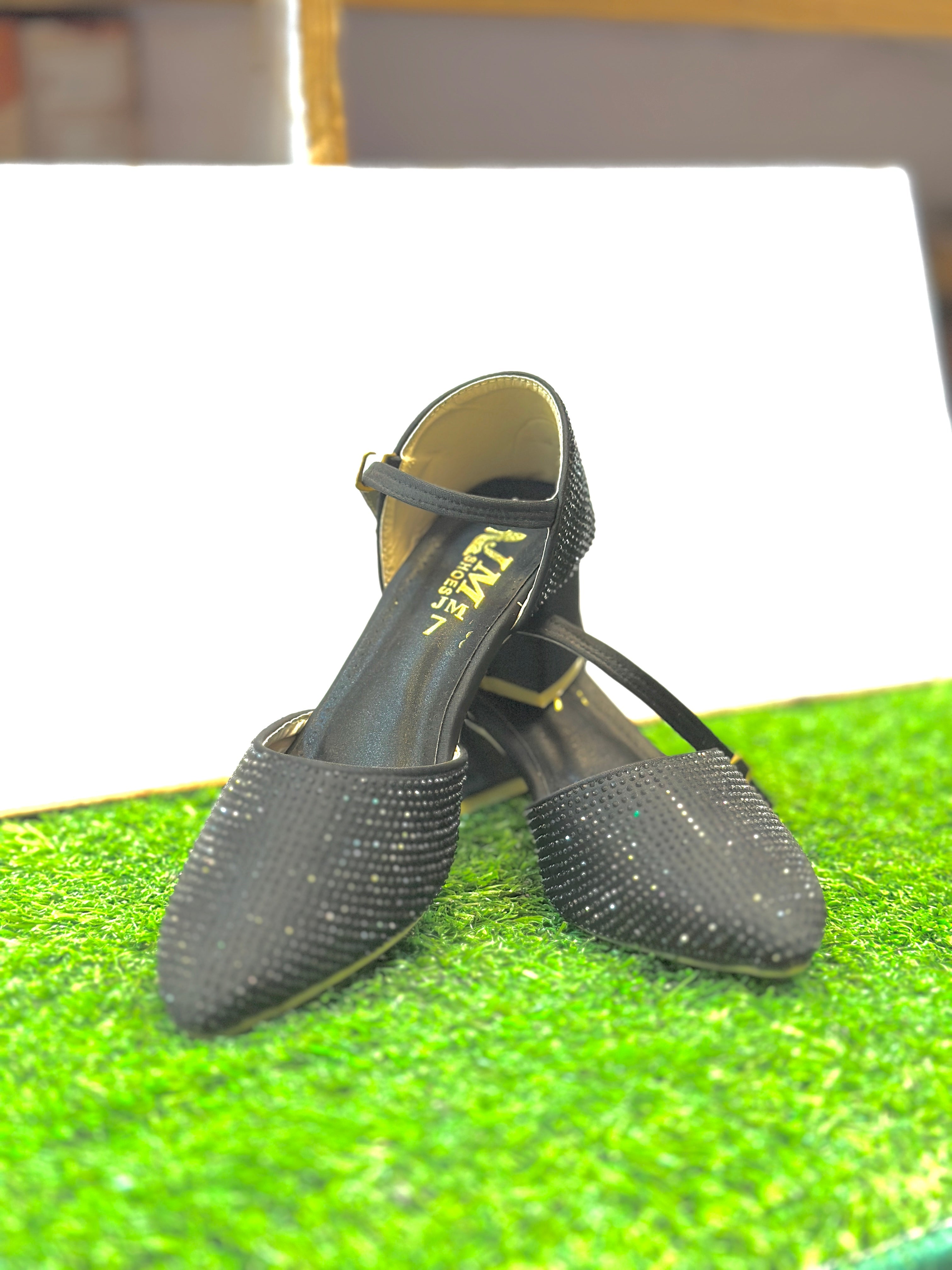 Shimmer Ankle Strap