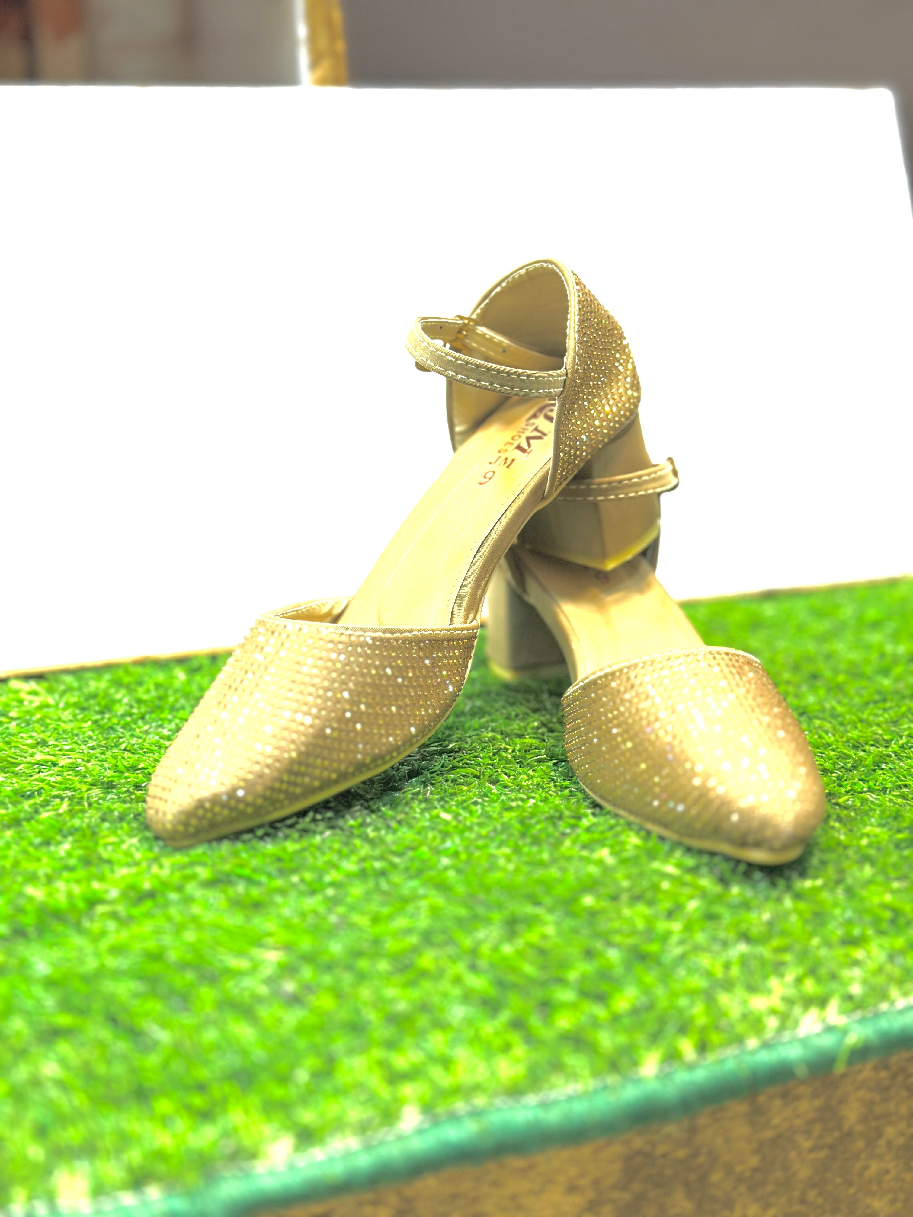 Shimmer Ankle Strap