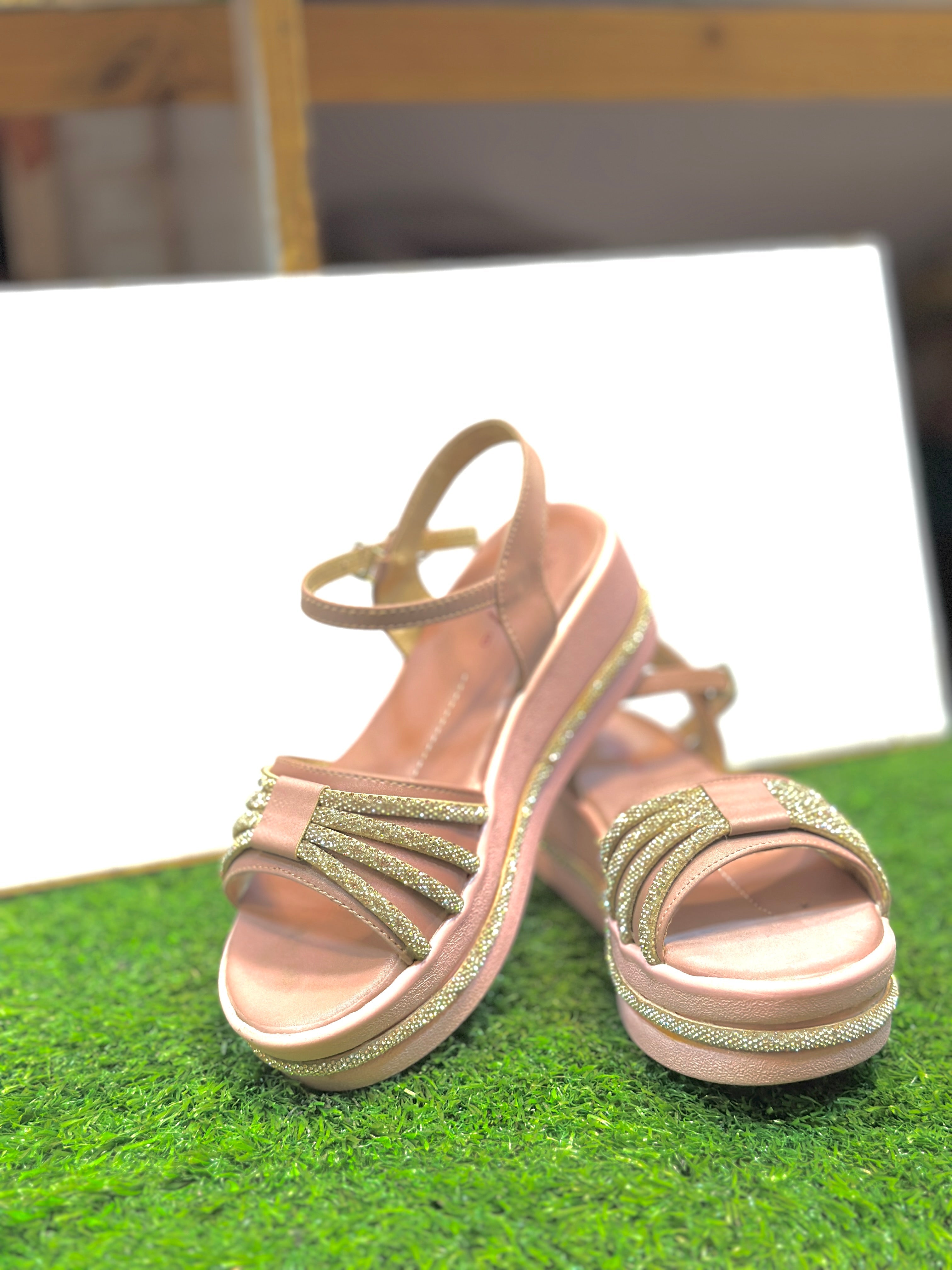Sparkle Platform Sandals
