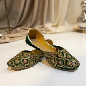 Embroidered Floral Khussa