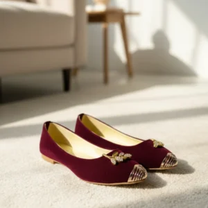 Luxe Ornamented Flats