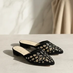 Studded Comfort Mules