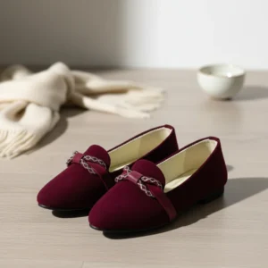 Velvet Bow Flats