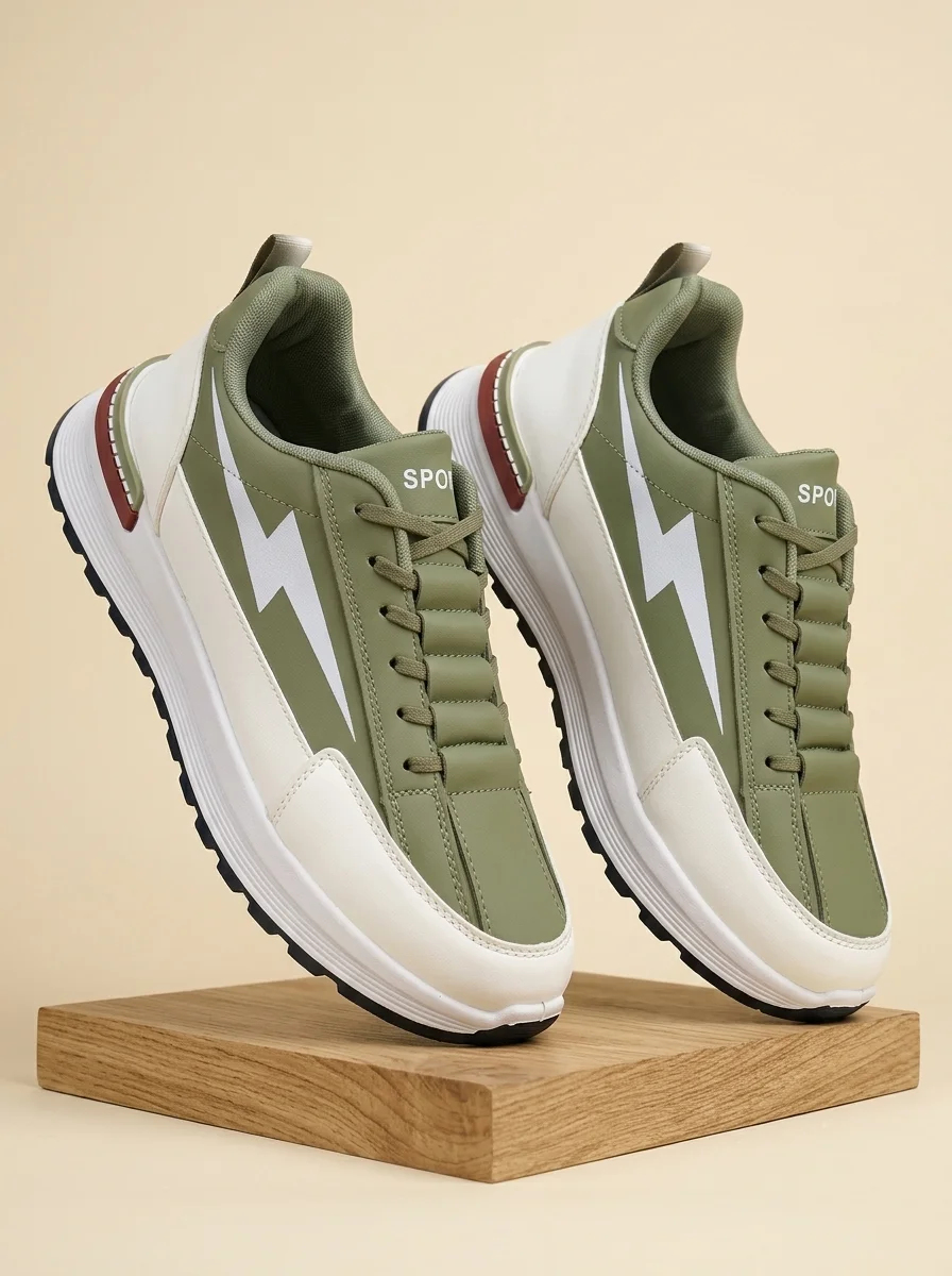 Lightning Bolt Casual Sneakers