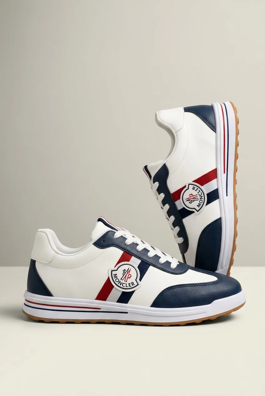 Classic Tricolor Casual Lifestyle Sneakers